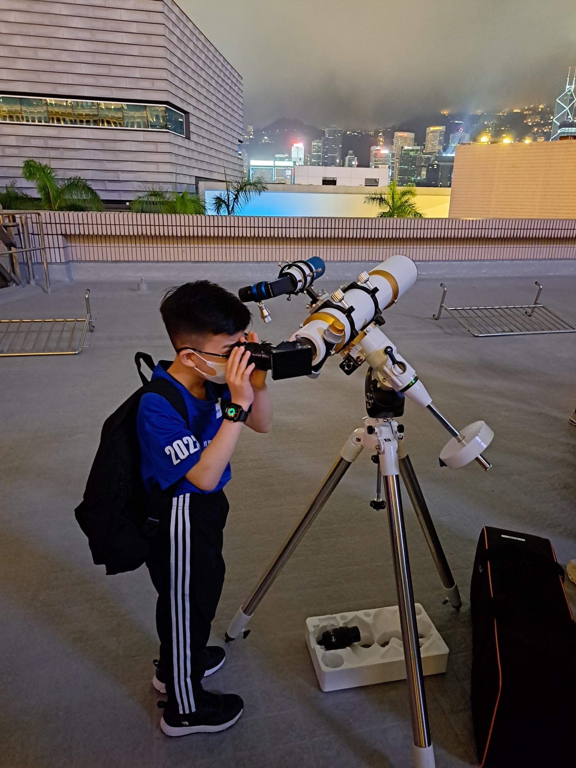 The 50 shortlisted candidates attended a space-exploration program conducted by the Hong Kong Space Museum.